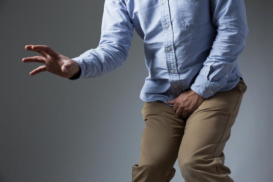Groin pain as a prostatitis symptom