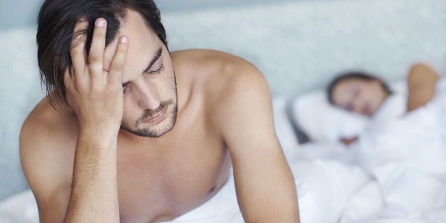Reduction of sexual activity in men with prostatitis