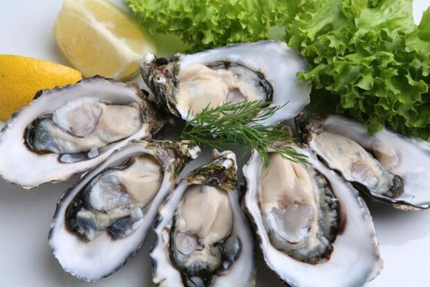 oysters to increase potency